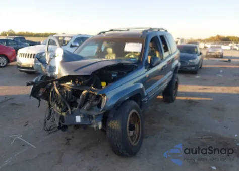 2000 Jeep Grand Cherokee Limited из США, поврежденный, VIN 1J4G258N3YC424749